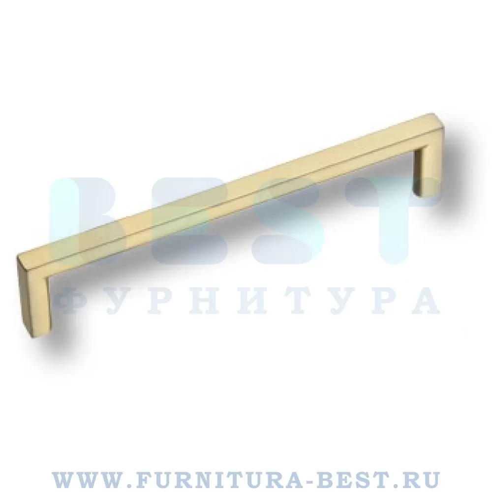 Ручка-скоба 128 мм, материал цамак, цвет золото шлифованное, арт. 6765-020 стоимость 740 руб.