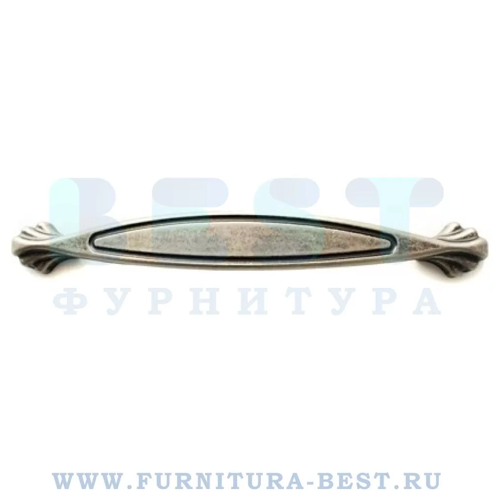 Ручка-скоба 128 мм, цвет серебро античное, арт. UR41-G0031/128 стоимость 1 000 руб.