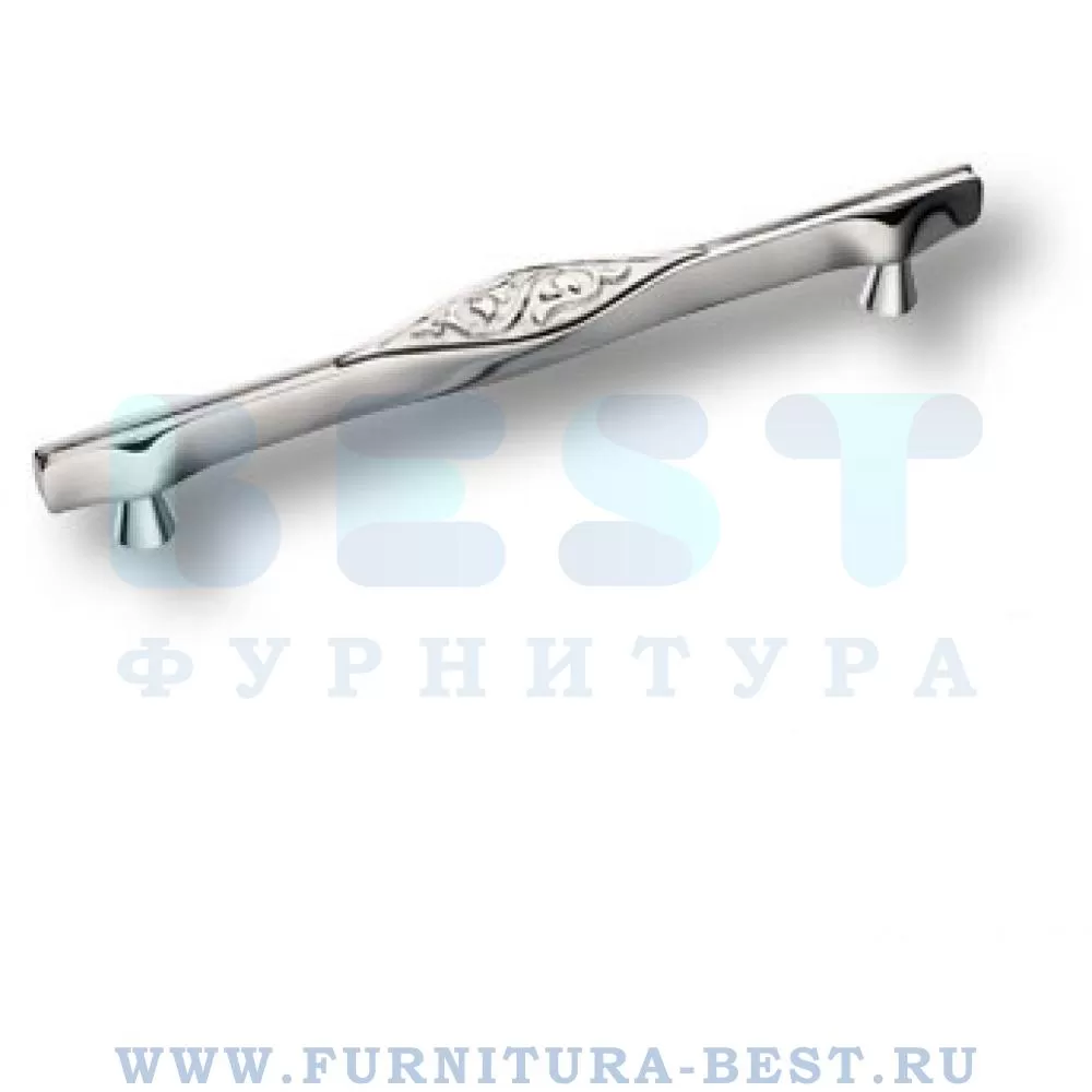 Ручка-скоба 160 мм, материал латунь, цвет глянцевый хром, арт. 25104-005-160 стоимость 4 515 руб.