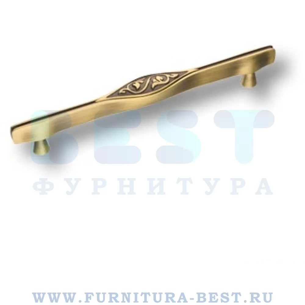 Ручка-скоба 160 мм, материал латунь, цвет старая бронза, арт. 25104-013-160 стоимость 4 515 руб.