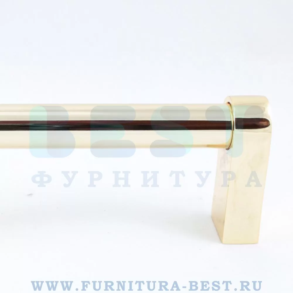 Ручка-скоба 160 мм, материал латунь, цвет золото, арт. COSMO-01-910-09-160 стоимость 1 330 руб.