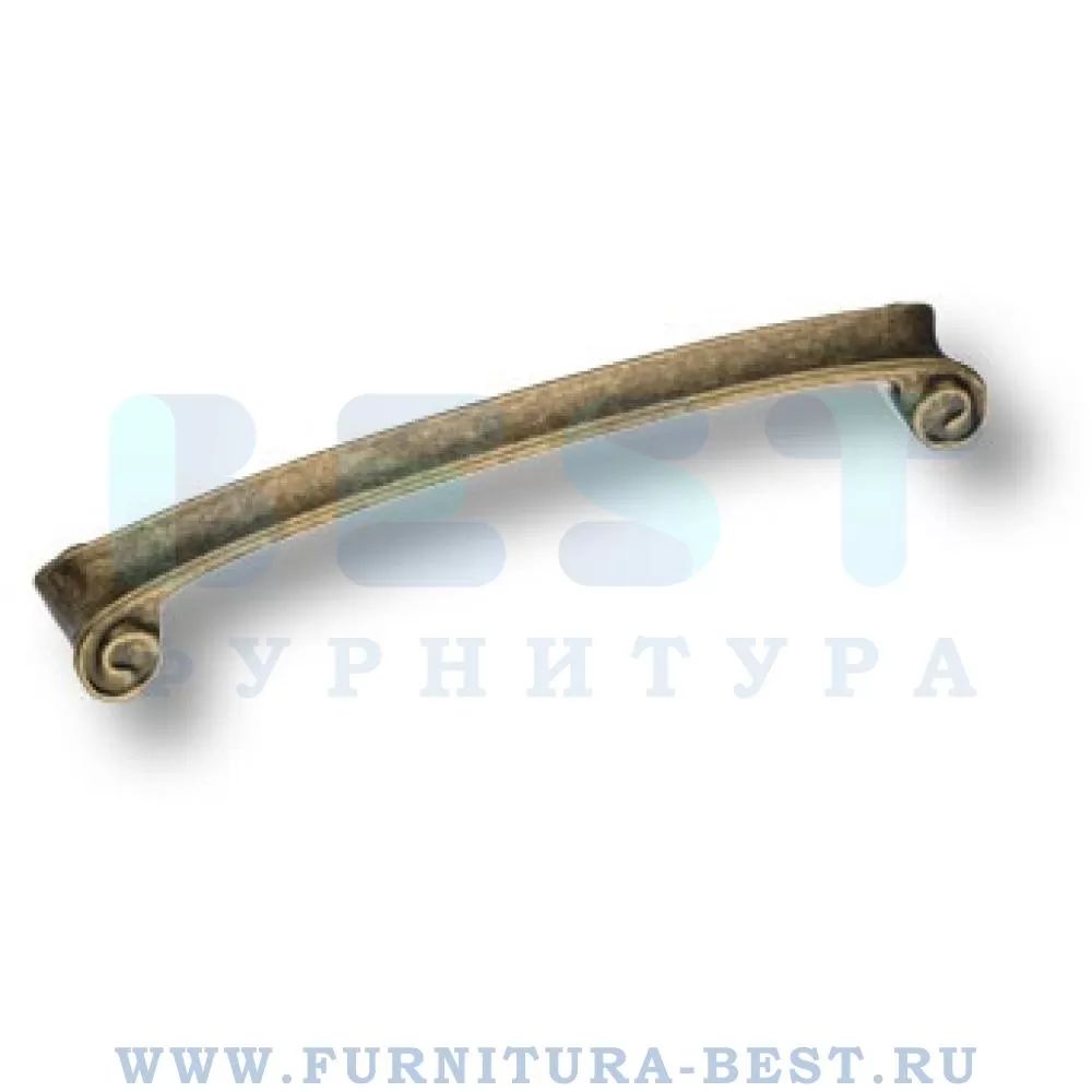 Ручка-скоба 160 мм, материал цамак, цвет античная бронза, арт. 4380 0160 AVM стоимость 1 255 руб.