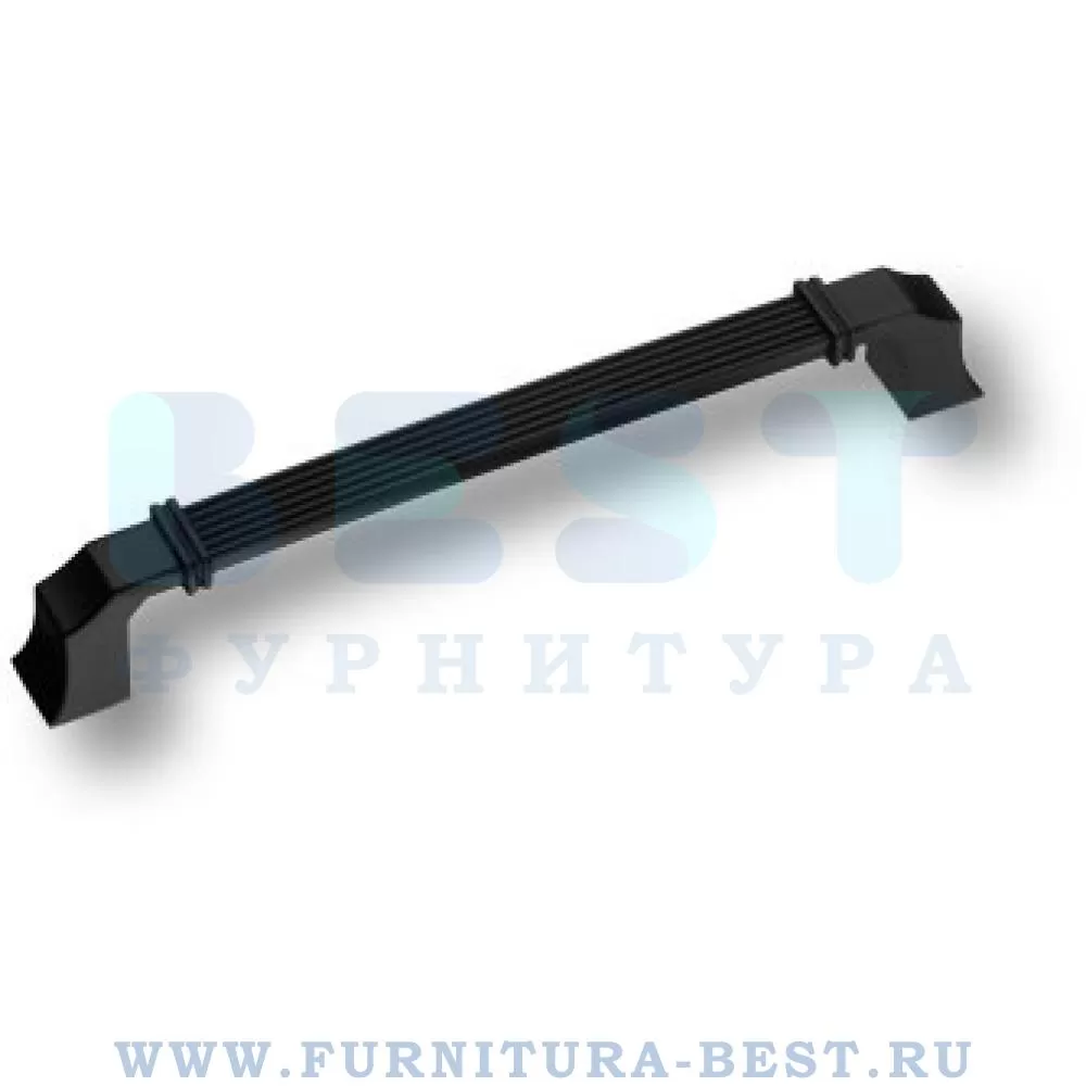 Ручка-скоба 160 мм, материал цамак, цвет чёрный матовый, арт. 546-160-MATT BLACK стоимость 785 руб.