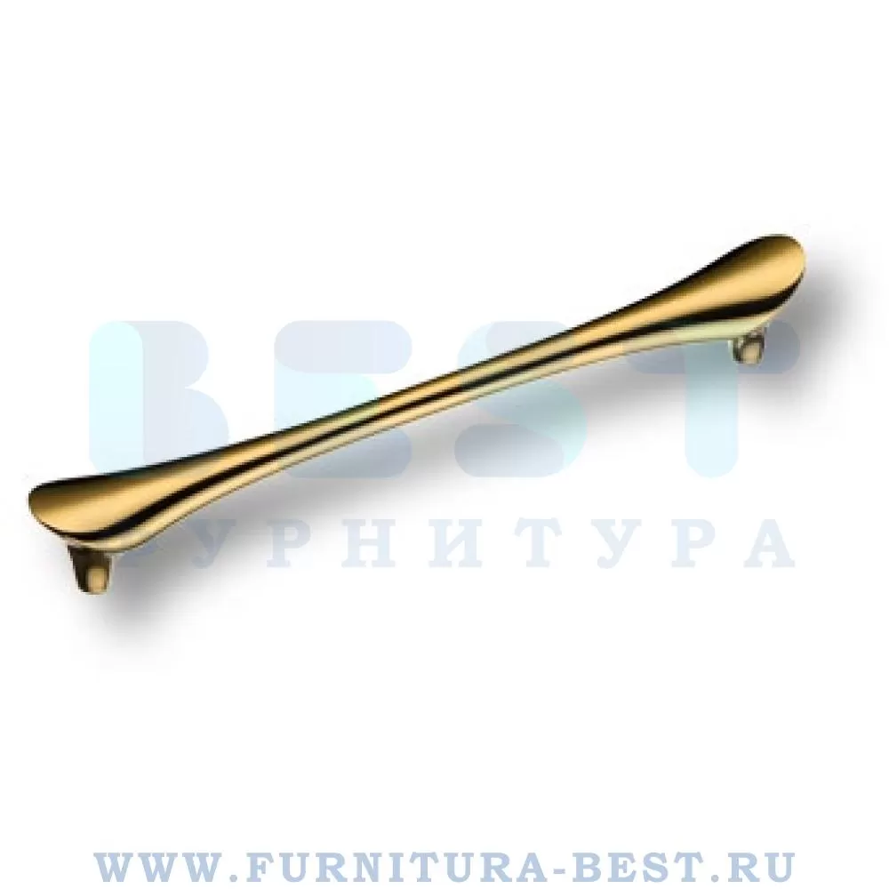 Ручка-скоба 160 мм, материал цамак, цвет глянцевое золото, арт. 8600 160 GOLD стоимость 725 руб.
