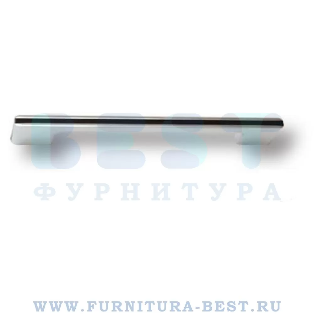 Ручка-скоба 160 мм, материал цамак, цвет глянцевый хром с чёрной вставкой, арт. 182160MP02PL16 стоимость 1 095 руб.