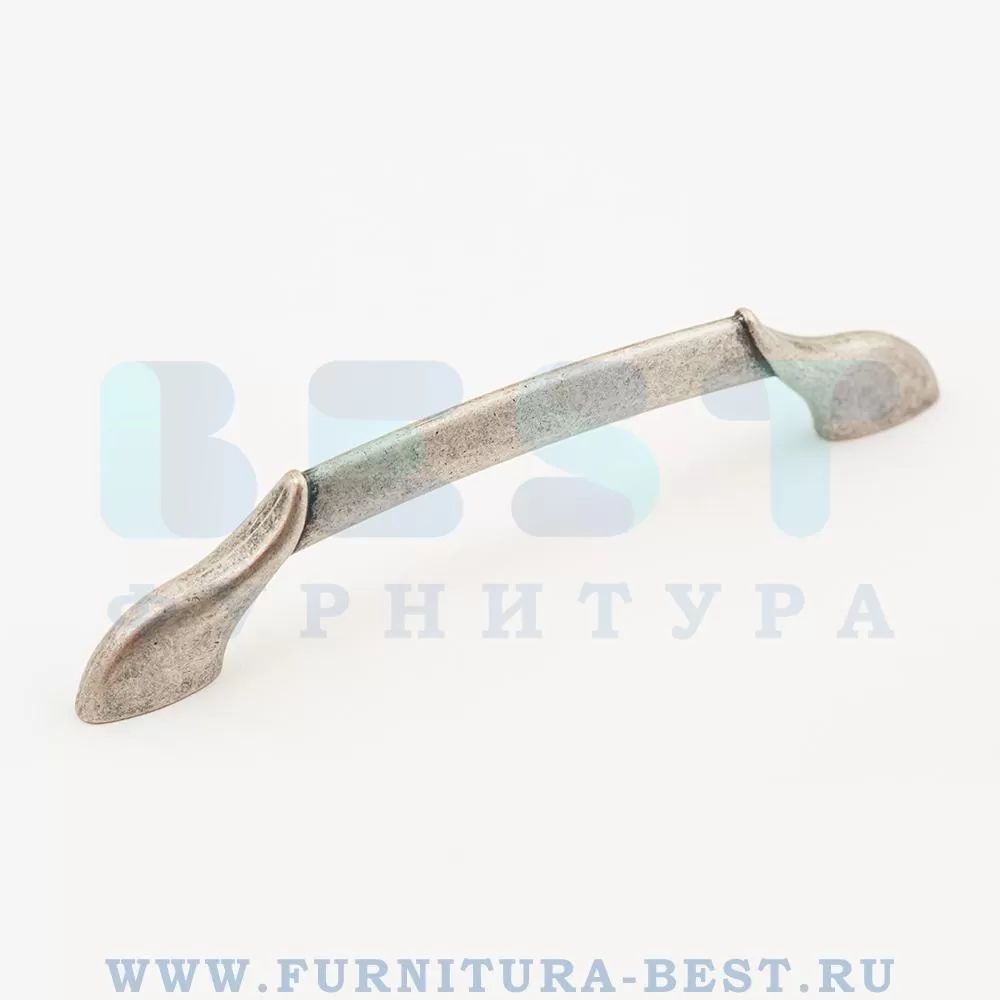 Ручка-скоба 160 мм, материал цамак, цвет серебро античное, арт. 15211Z16000.25B стоимость 1 080 руб.