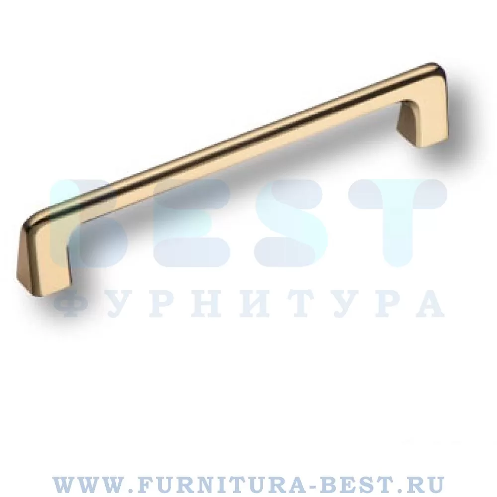 Ручка-скоба 160 мм, материал цамак, цвет золото, арт. 1107 160MP11 стоимость 1 280 руб.