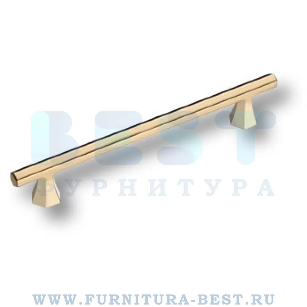 Ручка-скоба 160 мм, материал цамак, цвет золото, арт. 1108 160MP11 стоимость 1 430 руб.