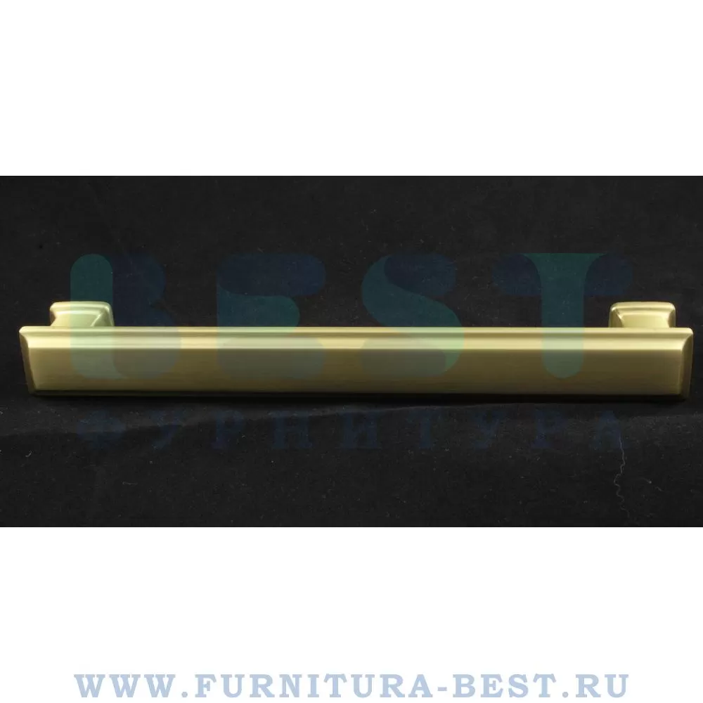 Ручка-скоба 160 мм, материал цамак, цвет золото матовое, арт. 1104 160MP35 стоимость 1 580 руб.