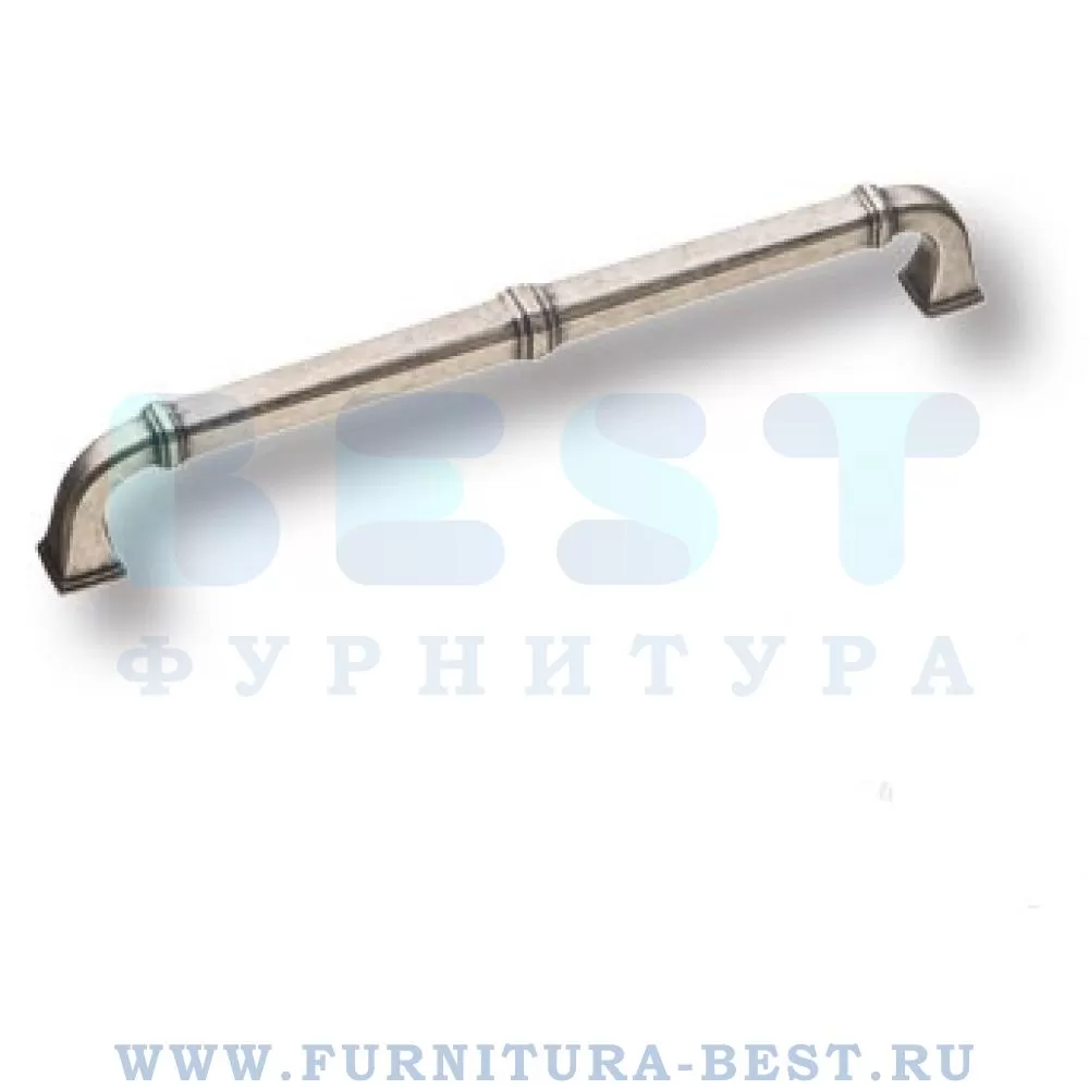 Ручка-скоба 192 мм, материал цамак, цвет серебро античное, арт. 4224 0192 OSM стоимость 1 525 руб.