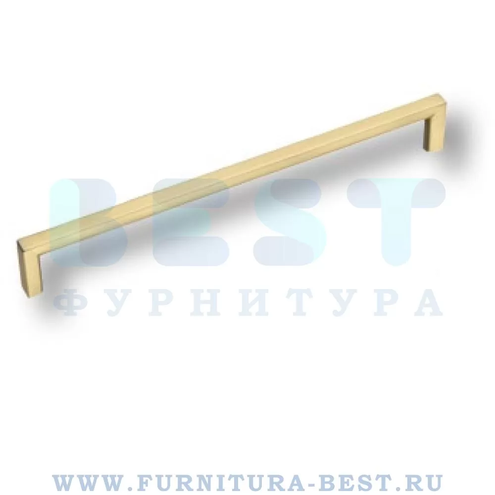 Ручка-скоба 192 мм, материал цамак, цвет золото шлифованное, арт. 6763-020 стоимость 1 075 руб.