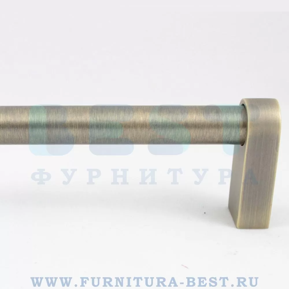 Ручка-скоба 224 мм, материал латунь, цвет бронза, арт. COSMO-01-910-14-224 стоимость 1 430 руб.