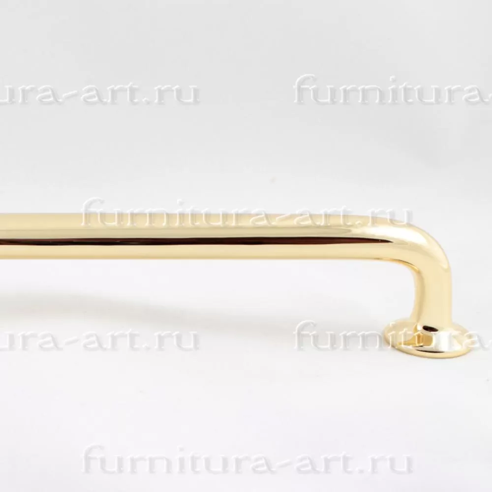 Ручка-скоба 224 мм, материал латунь, цвет золото, арт. RING-900-09-224 стоимость 1 330 руб.