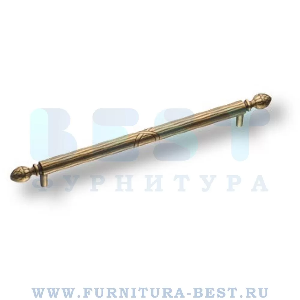 Ручка-скоба 224 мм, материал цамак, цвет античная бронза, арт. BU 005.224.12 стоимость 1 305 руб.
