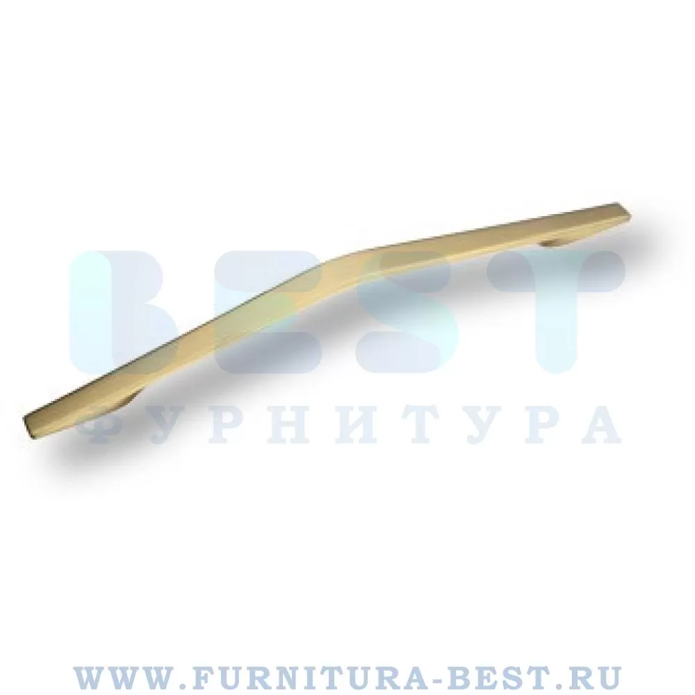 Ручка-скоба 224 мм, материал цамак, цвет матовая латунь, арт. 6811-020 стоимость 1 735 руб.
