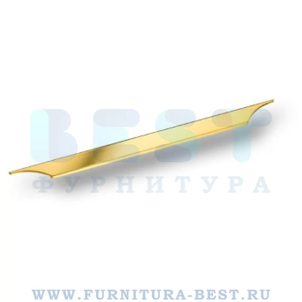 Ручка-скоба 320 мм, материал алюминий, цвет золото глянец, арт. 8254 0320 GL стоимость 1 730 руб.