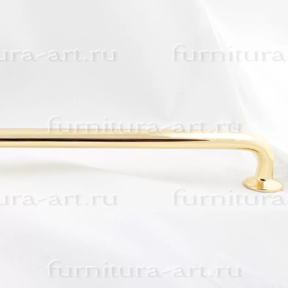 Ручка-скоба 320 мм, материал латунь, цвет золото, арт. RING-900-09-320 стоимость 1 540 руб.