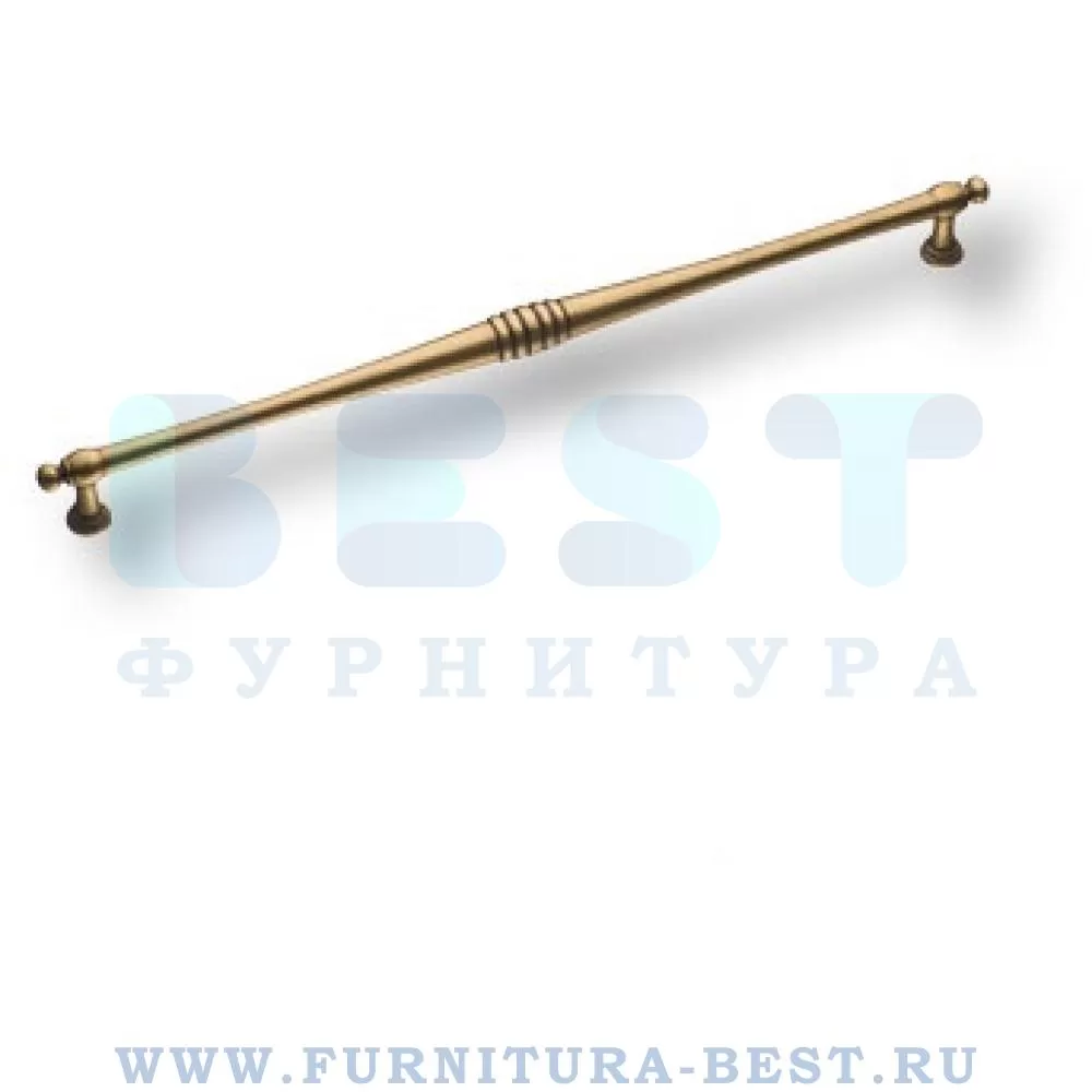 Ручка-скоба 320 мм, материал цамак, цвет античная бронза, арт. BU 004.320.12 стоимость 1 155 руб.