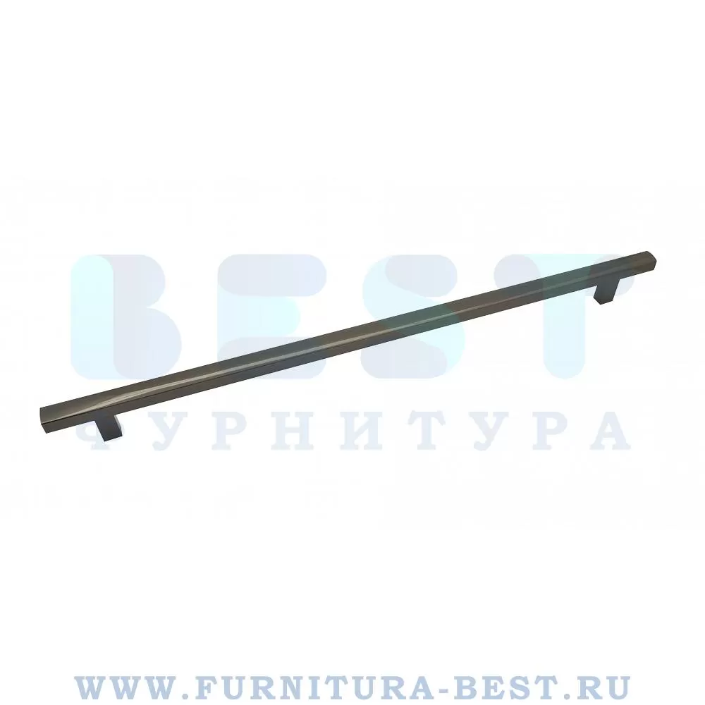 Ручка-скоба 320 мм, материал цамак, цвет чёрный никель, арт. RQ196A.320NP99 стоимость 970 руб.