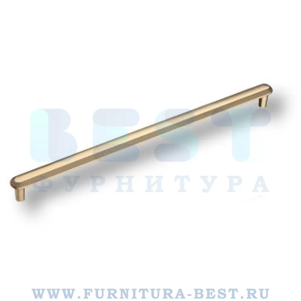 Ручка-скоба 320 мм, материал цамак, цвет золото, арт. 1102 320MP11 стоимость 2 220 руб.