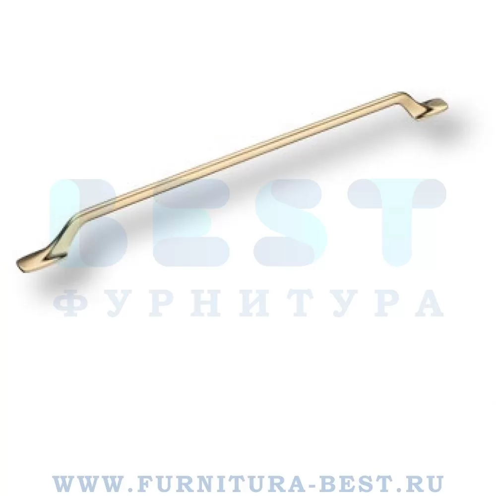 Ручка-скоба 320 мм, материал цамак, цвет золото, арт. 1111 320MP11 стоимость 1 695 руб.
