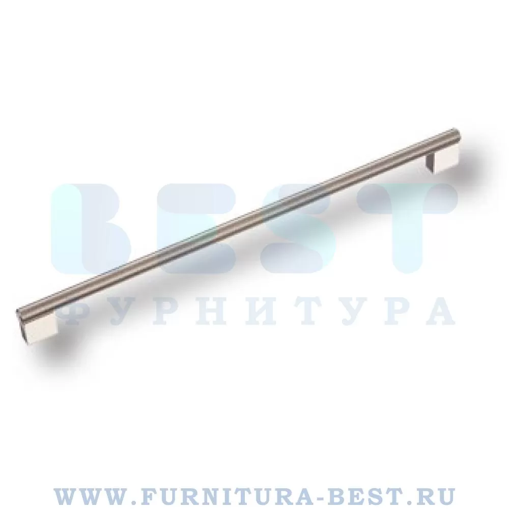 Ручка-скоба 352 мм, материал алюминий, цвет никель, арт. 8783 0352 PN-PN стоимость 2 045 руб.