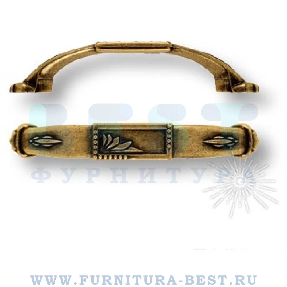 Ручка-скоба 64 мм, материал цамак, цвет античная бронза, арт. 15.129.64.12 стоимость 370 руб.