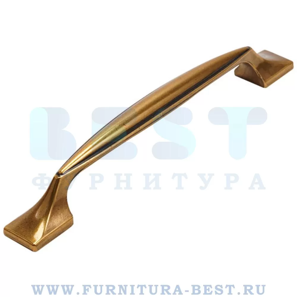 Ручка-скоба 96 мм, материал цамак, цвет античная бронза, арт. R822Z.96BAQ стоимость 280 руб.