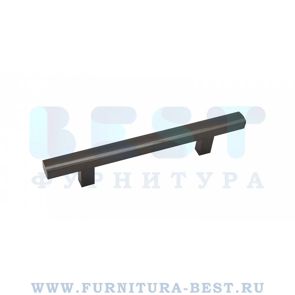 Ручка-скоба 96 мм, материал цамак, цвет чёрный никель, арт. RQ196A.096NP99 стоимость 535 руб.
