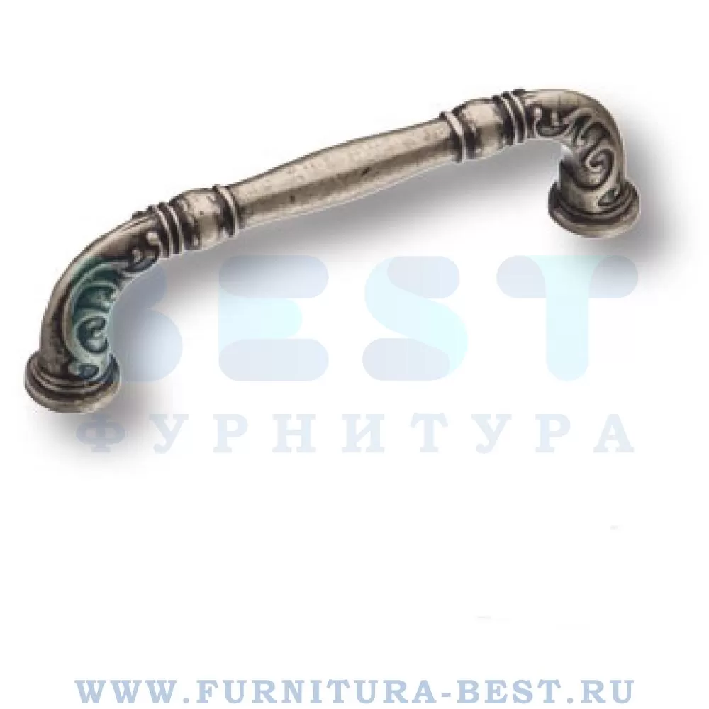 Ручка-скоба 96 мм, материал цамак, цвет серебро, арт. 4472 0096 OSM стоимость 945 руб.