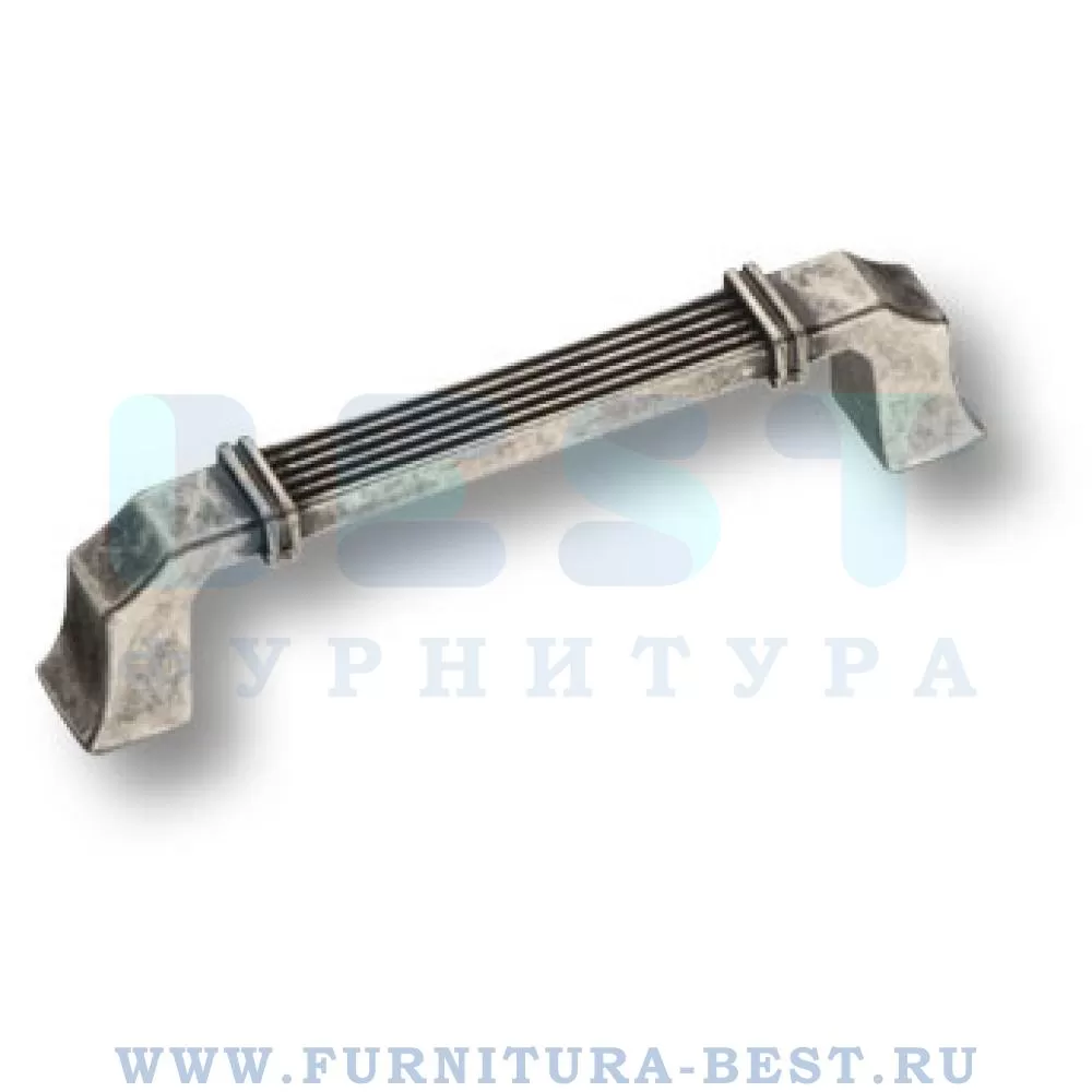 Ручка-скоба 96 мм, материал цамак, цвет серебро, арт. 546-96-SILVER стоимость 1 380 руб.