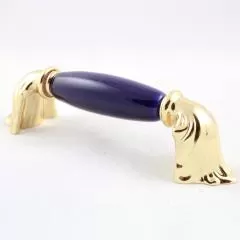 Ручка-скоба 1370-60-96-COBALT Мебельные ручки керамика