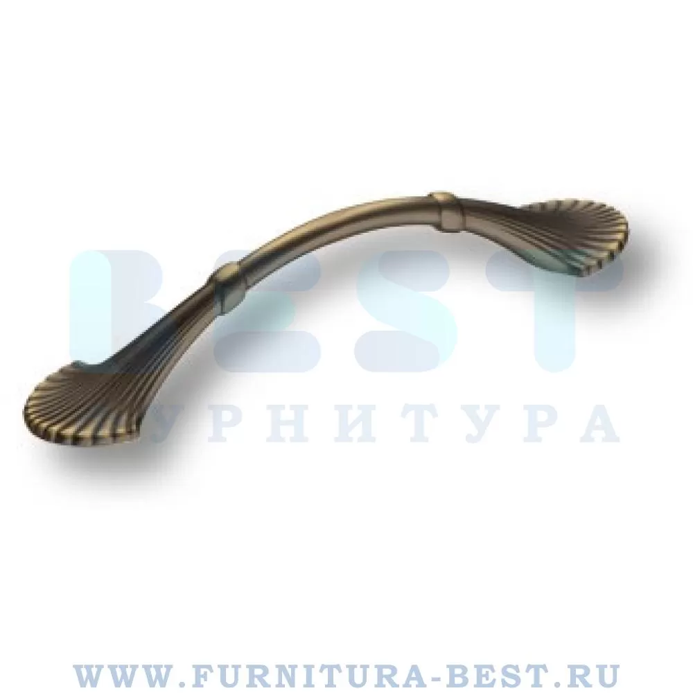 Ручка-скоба 96 мм, материал цамак, цвет старая бронза, арт. 352096MP32 стоимость 945 руб.