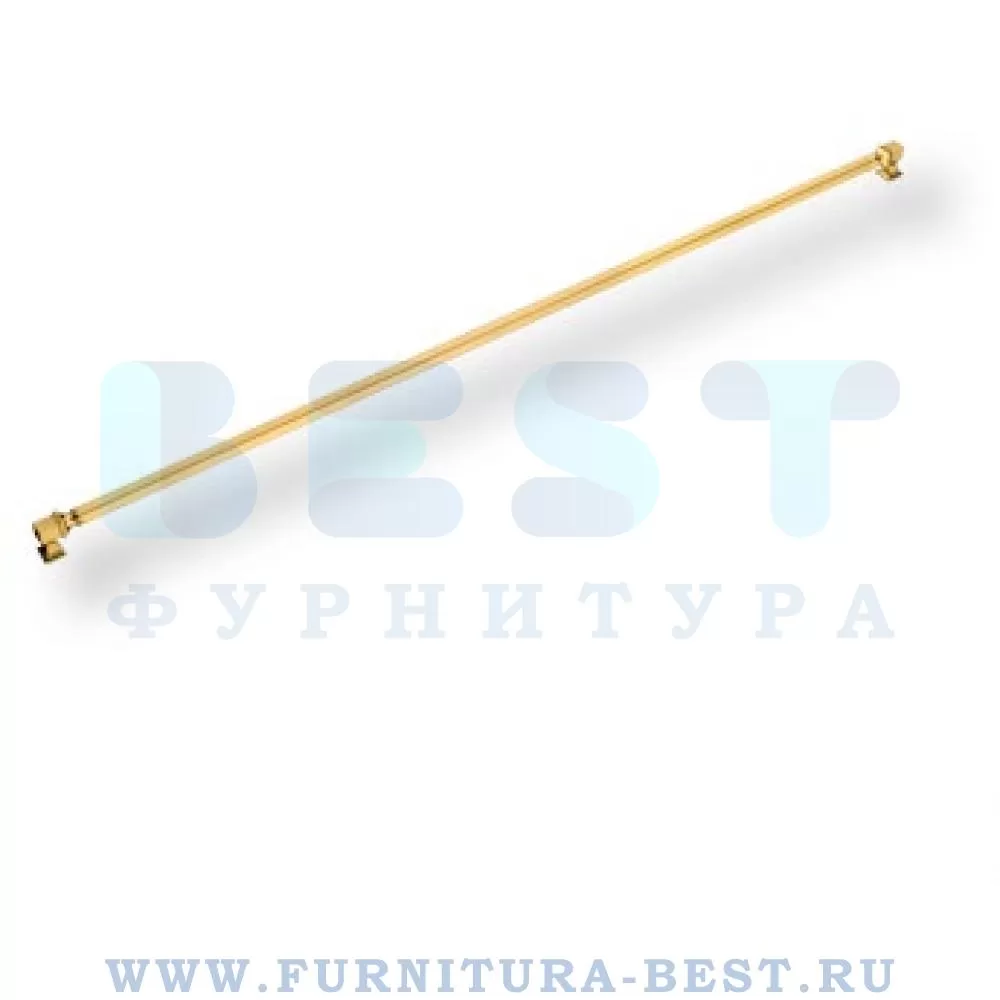 Ручка-скоба 960 мм, материал цамак, цвет глянцевое золото, арт. BU 015.960.19SQ стоимость 8 130 руб.