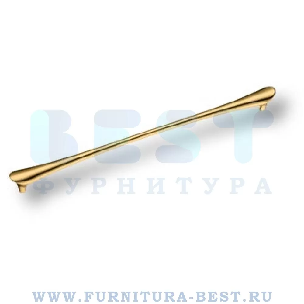 Ручка-скоба ALPI 320 мм, материал цамак, цвет глянцевое золото, арт. 8600 320 GOLD стоимость 1 180 руб.