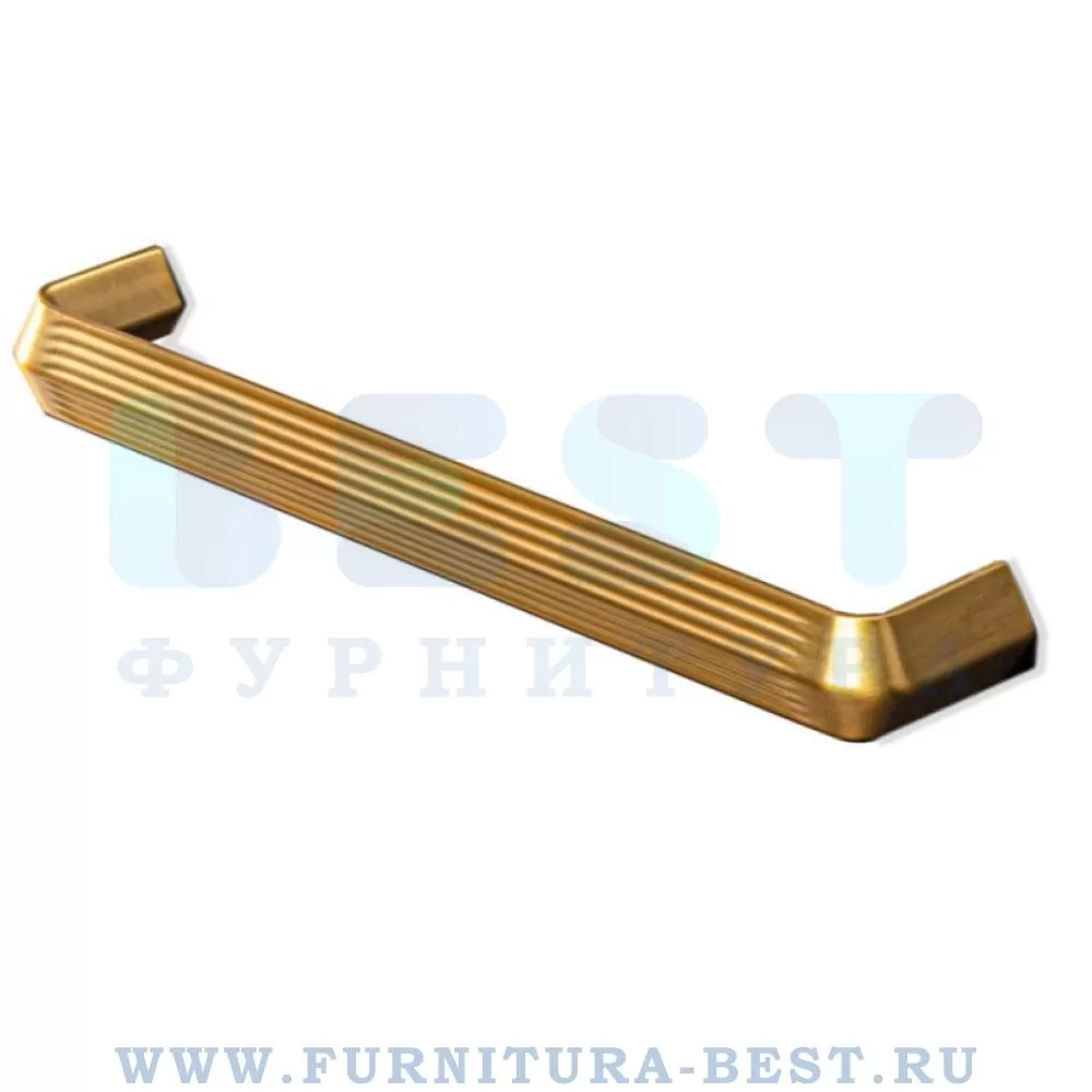 Ручка-скоба LINES 160 мм, материал металл, цвет брашированное золото, арт. 0459160Z28 стоимость 960 руб.