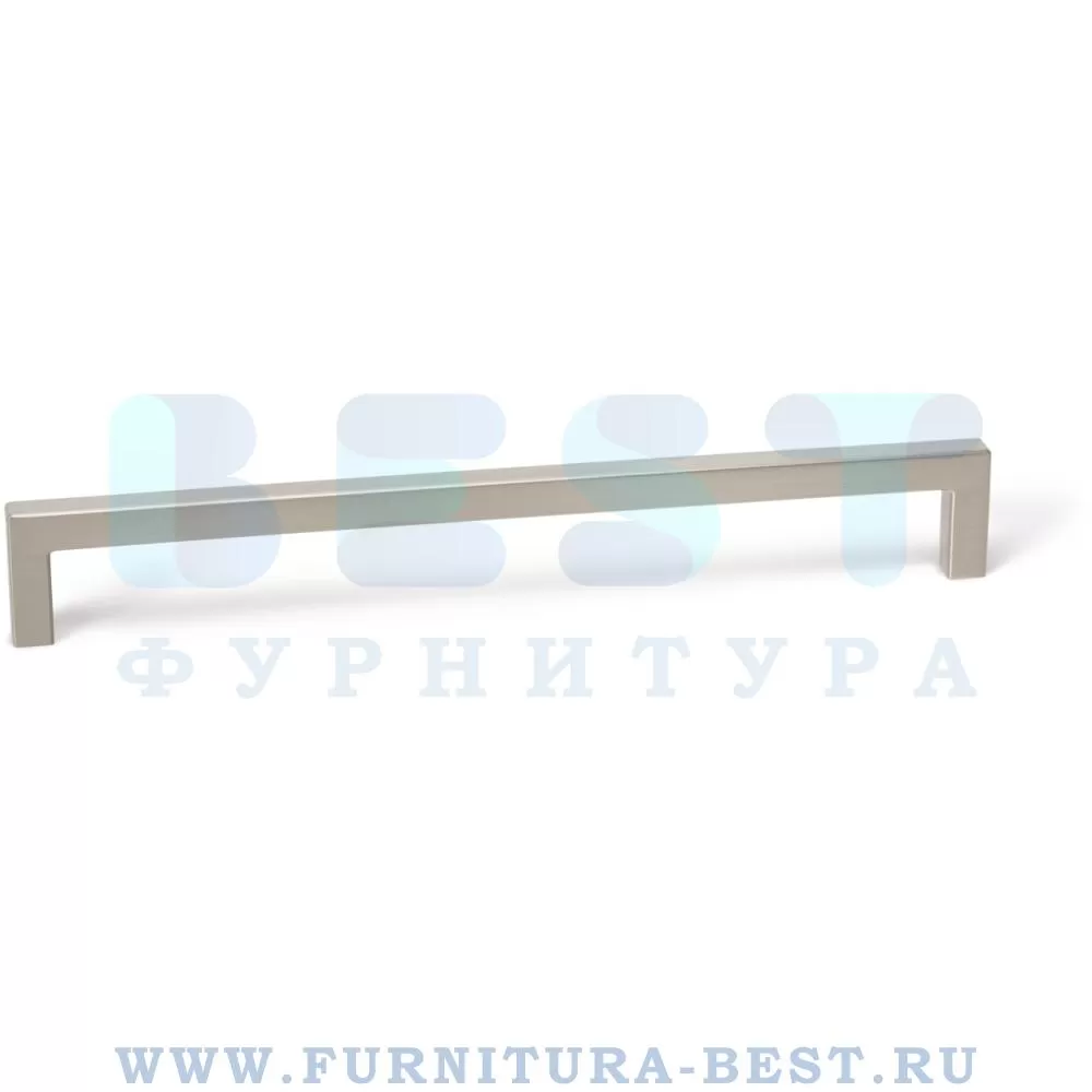 Ручка-скоба U 160 мм, материал металл, цвет брашированный никель, арт. 0056160Z23 стоимость 840 руб.