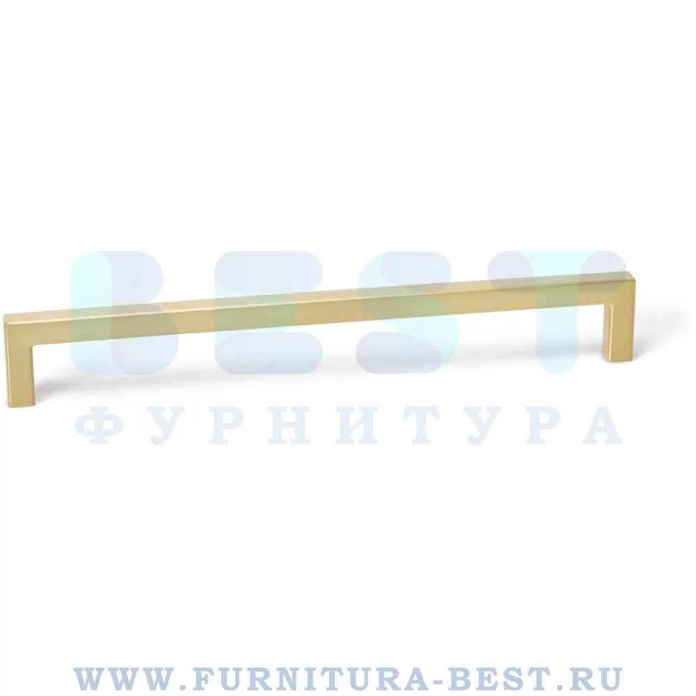 Ручка-скоба U 320 мм, материал металл, цвет брашированное золото, арт. 0056320Z27 стоимость 1 560 руб.