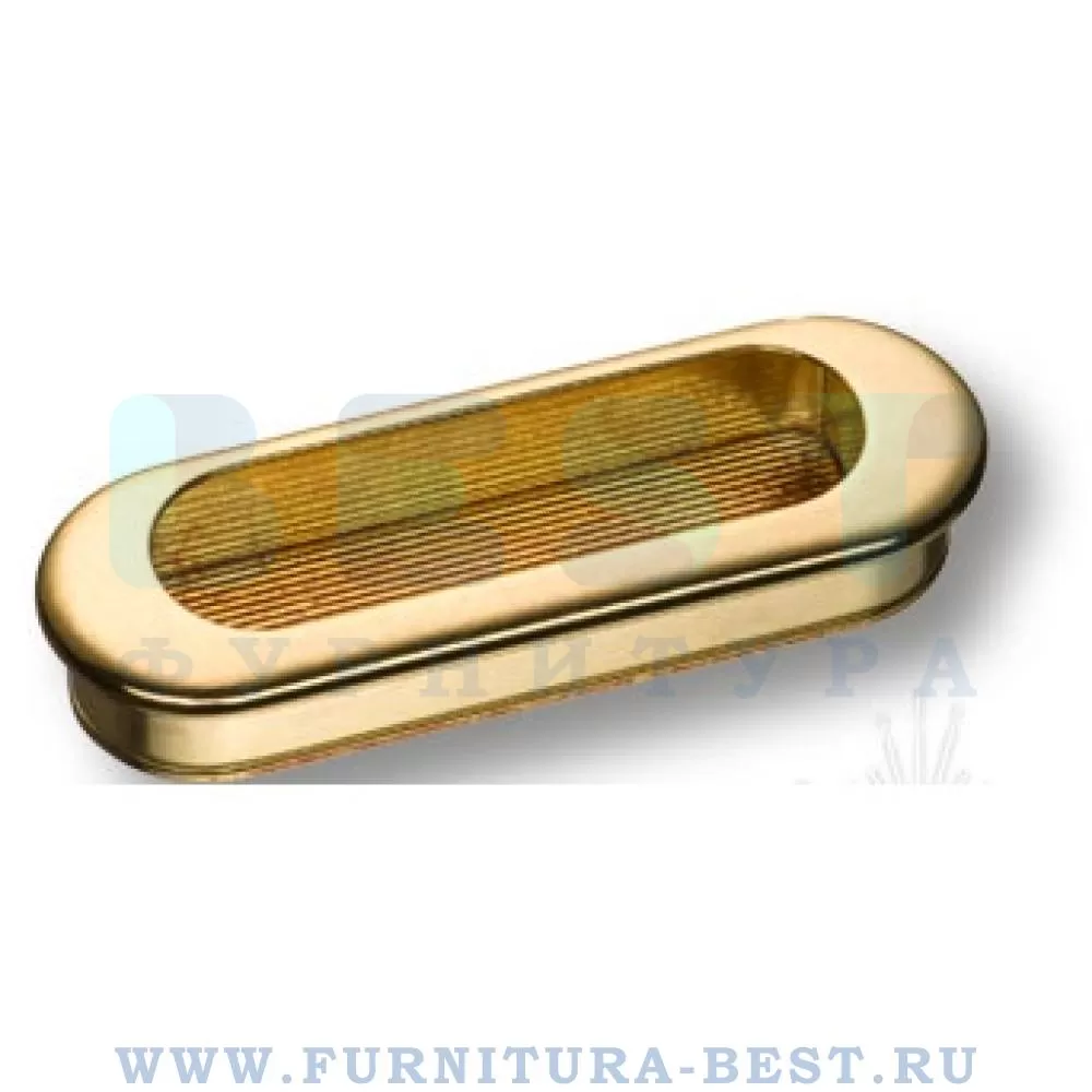 Ручка-врезная 75 мм, материал цамак, цвет французское золото, арт. 15.113.75.13 стоимость 785 руб.